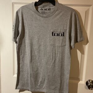 NWOT Tool Band Pocket T‑Shirt - Gray